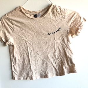 “Sweet & Strong” Crop T